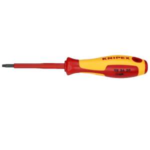 Knipex 98 26 20 VDE Torx screwdriver, T20 size, insulated handle, for electrical work - Knipex Screwdriver