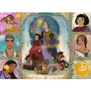Puzzle Disney Wish 100 dielikov, značka Ravensburger, s postavami z filmu - Puzzle