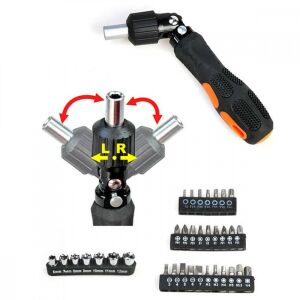 Horusdy Flexibilis Csavarbehajtó Készlet - 35 részes