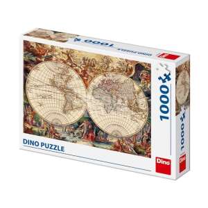 Dino Történelmi világtérkép 1000 darabos puzzle 91213990 