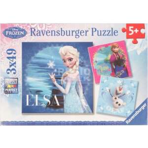 Ravensburger: Jégvarázs 3 x 49 darabos puzzle 91214065 "jégvarázs"  Puzzle