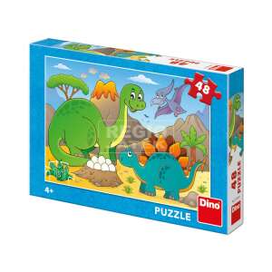 Dino Puzzle 48 db - Dínók 91214178 