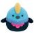 Squishmallows Melrose Kazuár plüss játék, elölnézet