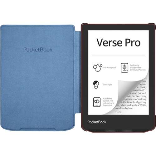 PocketBook E-Reader-Hülle, blau, Schutzhülle, für PocketBook Verse Pro