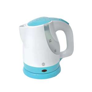 ELDOM C265 Electric Kettle, white and blue, 0.9L capacity - Eldom