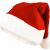 Classic Red and White Santa Hat for Christmas