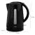 ELDOM C240 Cordless Electric Kettle, Black, 1.8L, 2000W, dimensions