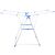 Mosodai 2-Tier Clothes Drying Rack, Fully Extended