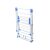Mosodai 2-Tier Clothes Drying Rack, Folded