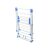 Mosodai 2-Tier Clothes Drying Rack, Folded