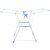 Mosodai 2-Tier Clothes Drying Rack Front View