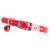 Red adjustable dog and cat collar with bell