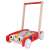 ECOTOYS Wooden Walker with 40 Colorful Building Blocks - Perfect for First Steps