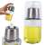 Glass oil and vinegar sprayer with stainless steel pump, 180ml capacity