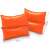 Orangefarbene aufblasbare Armbänder für Kinder, die Schwimmen lernen, Marke Intex, Größe 19 cm