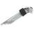 9 piece ball-end hex key set, sizes 1.5-10mm, in plastic holder