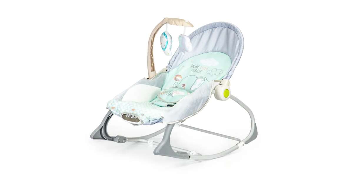 Swing chair 3 in 1 vibrating meldie - Elephant Ecotoys | Pepita.com