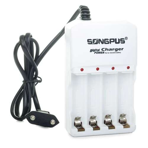 Akkumulátor töltő aa aaa újratölthető akkumulátorokhoz 91231966