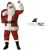 Professionelles Weihnachtsmann-Kostüm-Komplettset 91232425