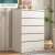 KD03 chest of drawers, 60x41x109cm, white, 5 drawers