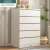 KD03 chest of drawers, 60x41x109cm, white, 5 drawers