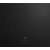 Beko HII64400SMT 58cm black induction cooktop with 4 cooking zones, front view