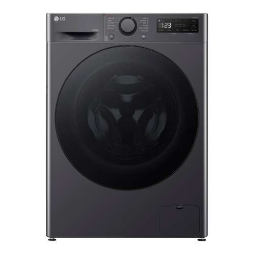 LG F4DR510S2M washing and drying machine, front loading, 10 kg washing capacity, 6 kg drying capacity, black