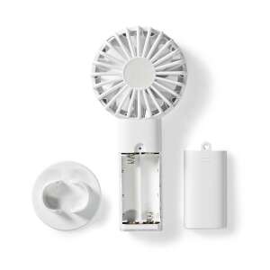 Nedis Holland ventilátor, kézi ventillátor, FNHH1WT Kézi Ventilátor 60 mm | 2-sebességes | Fehér 
