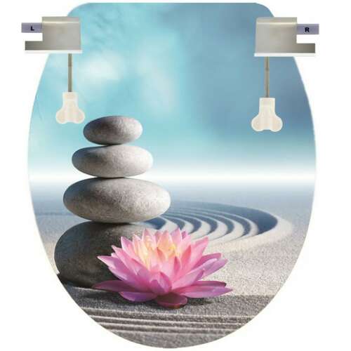 Relax WC Tető - Köves Homok - Lassú Záródás