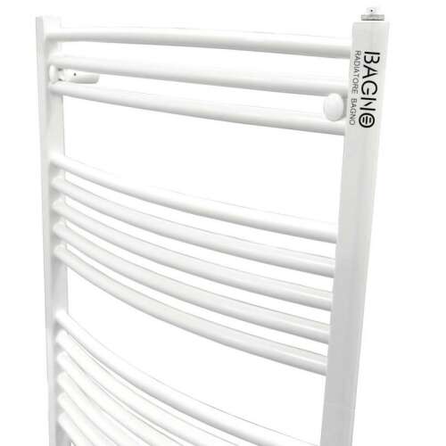 Bagno - Íves Csőradiátor - Fürdőszoba - 50x80cm