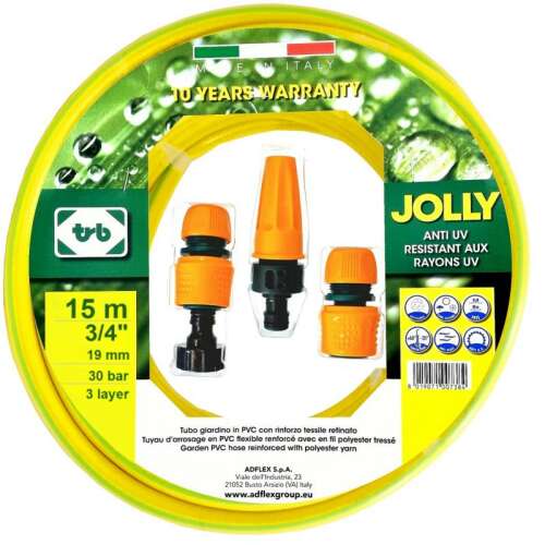 TRB-Flex Italia Jolly Locsolótömlő - 15m - 3/4 coll