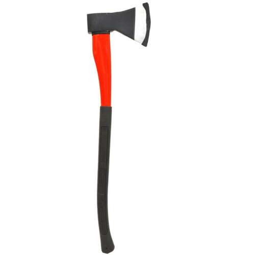 Üvegszálas fejsze 2000g hőkezelt karbonacél fejjel, piros nyéllel