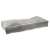 Grey clothes and bedding storage bag with clear window