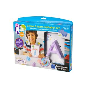 Playfoam Shape & Learn Alphabet Set - Educational Insights ABC Gyöngygyurma gyerekeknek - Educational Insights