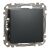 Schneider Sedna Design Switch, 10A, IP20, Anthracite 91246836