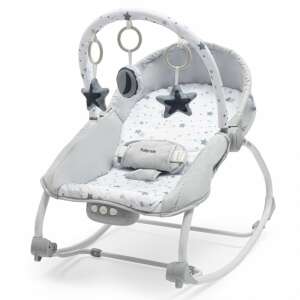 Multifunkcionális baba hinta pihenőszék Baby Mix csillagok zöld 91250418 Baba pihenőszék, Elektromos babahinta