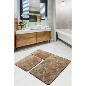 Infinity Akril fürdőszoba szőnyeg szett (3 darab) Karamella 91251203 