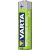 VARTA 56736 Akku AA, NiMH-Akku, Stift, 800 mAh Kapazität, 2 Stück/Packung 109376001