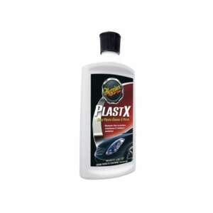 Meguiar's PlastX Curățător și lustruitor transparent pentru plastic, sticlă de 296ml - Lumini auto
