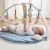 Nattou Felix and Leo Baby Gym with Wooden Toy Bar and Play Mat in use