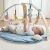 Nattou Felix and Leo baby activity mat with wooden play arch for newborns