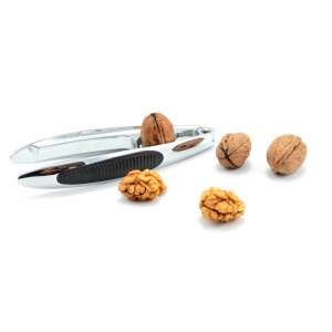 Rozsdamentes acél dió- és mogyorótörő fehér alapon - Diótörő