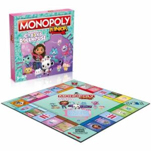 Monopoly Junior Gabi Babaháza társasjáték, családi szórakozás 5 éves kortól - Nickelodeon