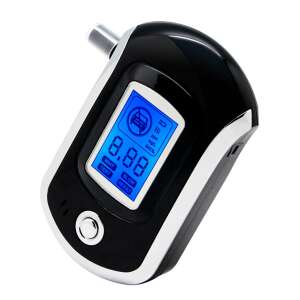 Profi AT-6000 digital breathalyzer with display showing 0.88 BAC - Breathalyzer