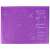 Purple silicone baking mat with measurements and pastry shapes, perfect for rolling out dough, making cookies, and more
