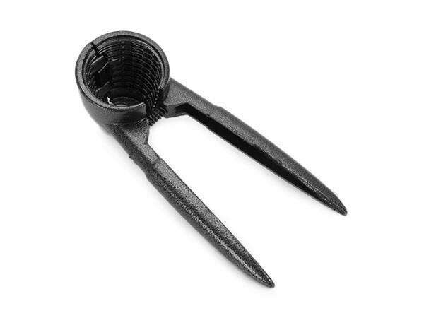 Nutcracker and bottle opener, steel