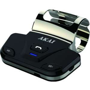 AKAI BSW-3890 Bluetooth car kit with steering wheel control, hands-free calling, music streaming, and dual phone connection - Car Speaker