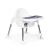 Scaun de masa pentru bebelusi ECOTOYS, reglabil pe inaltime, alb
