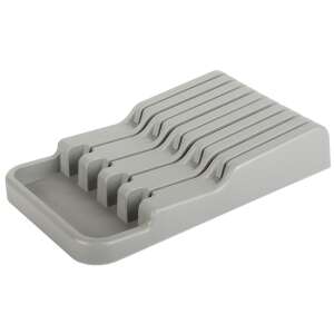 Késes 9-slot gray knife drawer organizer - Verk Group