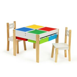 Ecotoys Scandinavian style kids table and chair set - Kids' Tables & Chair